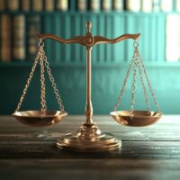 A balanced scale symbolizing justice, set against a background of books, representing law and legal studies. A balanced scale symbolizing justice, set against a background of books, representing law and legal studies.